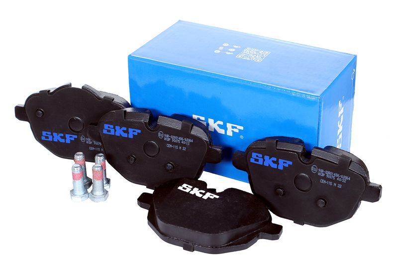 SKF VKBP90075 Комплект гальмівних накладок, дискове гальмо