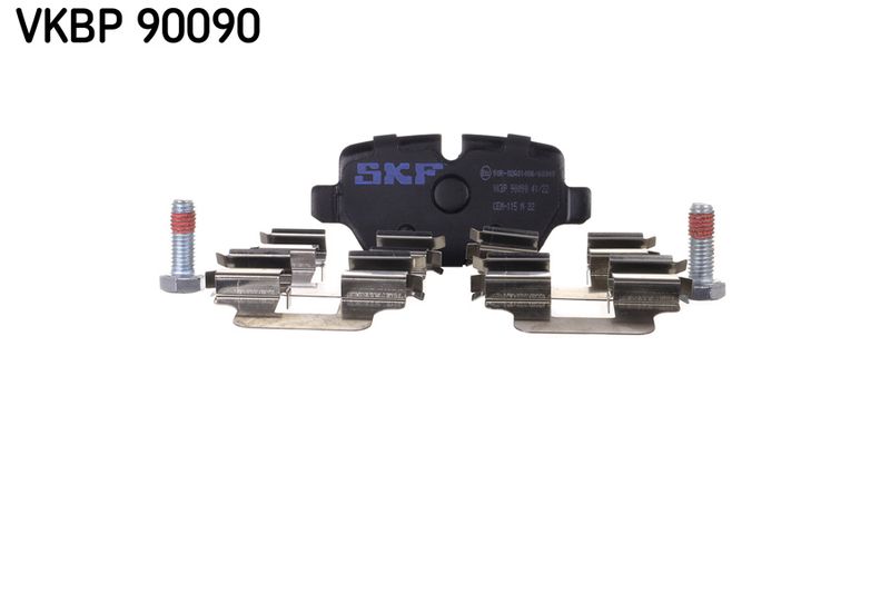 SKF VKBP90090 Комплект гальмівних накладок, дискове гальмо