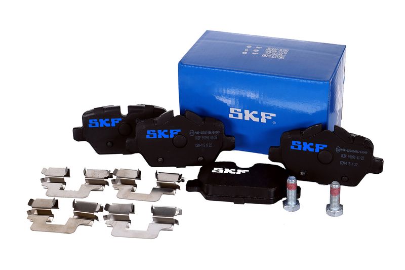 SKF VKBP90090 Комплект гальмівних накладок, дискове гальмо