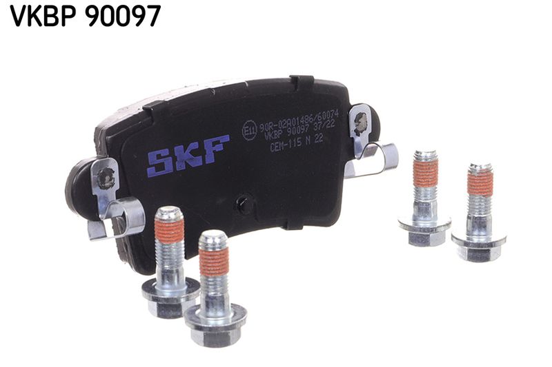 SKF VKBP90097 Комплект гальмівних накладок, дискове гальмо