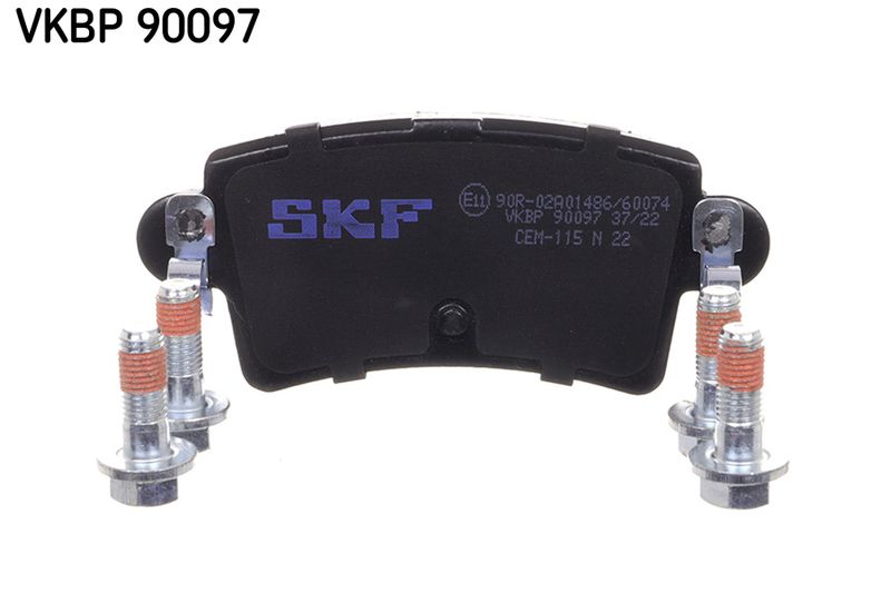 SKF VKBP90097 Комплект гальмівних накладок, дискове гальмо
