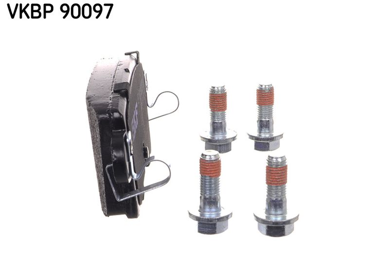 SKF VKBP90097 Комплект гальмівних накладок, дискове гальмо