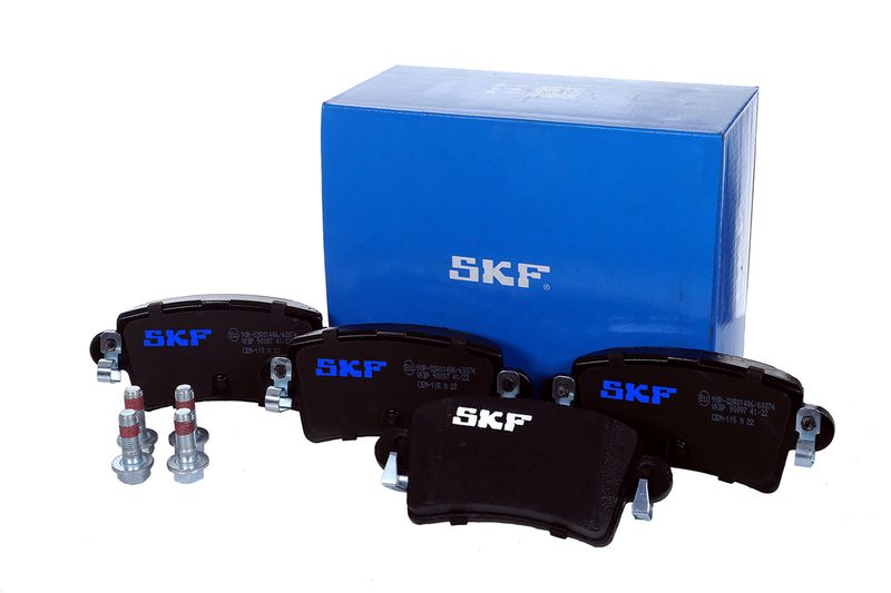 SKF VKBP90097 Комплект гальмівних накладок, дискове гальмо