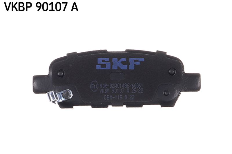 SKF VKBP90107A Комплект гальмівних накладок, дискове гальмо