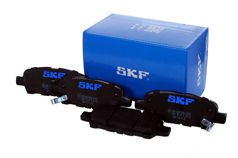 SKF VKBP90107A Комплект гальмівних накладок, дискове гальмо