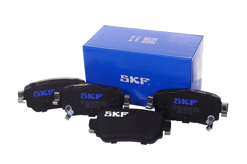 SKF VKBP90109A Комплект гальмівних накладок, дискове гальмо