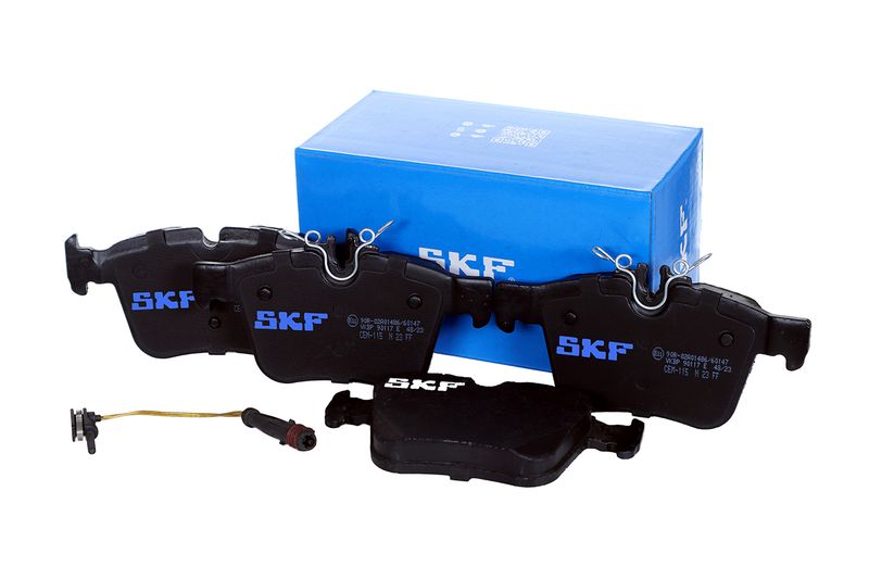 SKF VKBP90117E Комплект гальмівних накладок, дискове гальмо