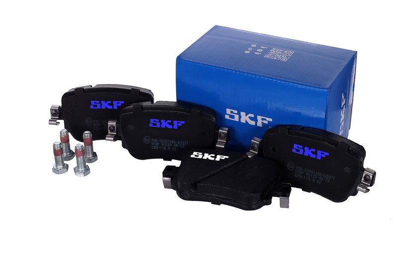 SKF VKBP90129 Комплект гальмівних накладок, дискове гальмо