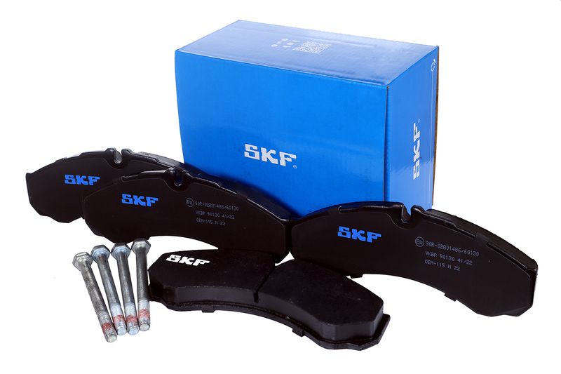 SKF VKBP90130 Комплект гальмівних накладок, дискове гальмо