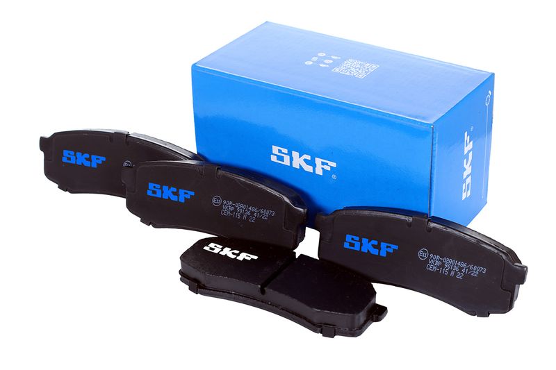 SKF VKBP90136 Комплект гальмівних накладок, дискове гальмо