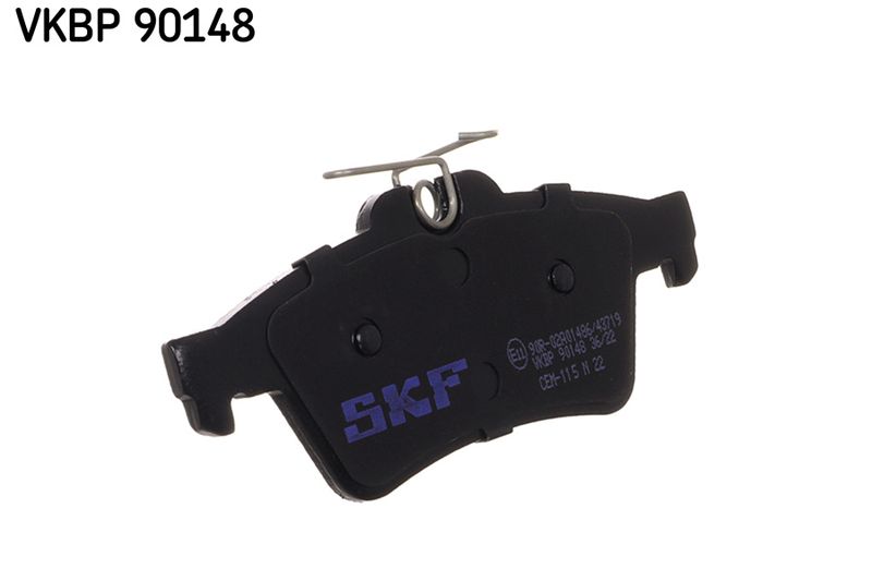SKF VKBP90148 Комплект гальмівних накладок, дискове гальмо