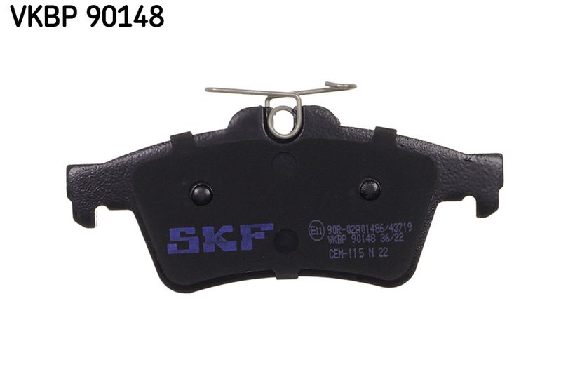 SKF VKBP90148 Комплект гальмівних накладок, дискове гальмо