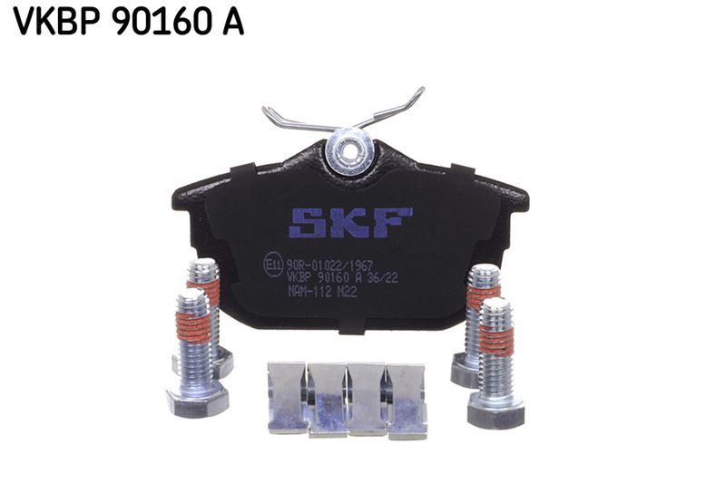 SKF VKBP90160A Комплект гальмівних накладок, дискове гальмо