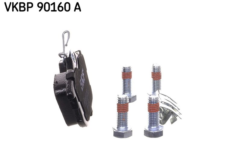 SKF VKBP90160A Комплект гальмівних накладок, дискове гальмо