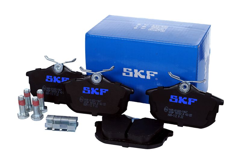 SKF VKBP90160A Комплект гальмівних накладок, дискове гальмо