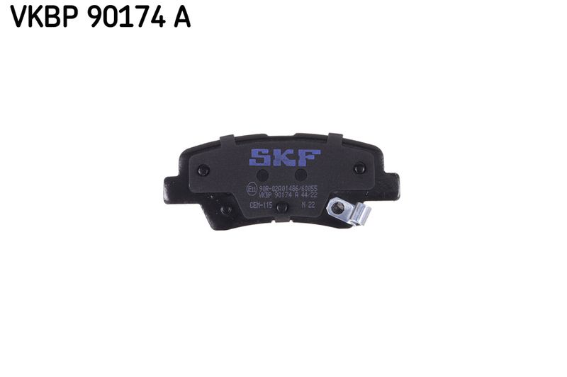 SKF VKBP90174A Комплект гальмівних накладок, дискове гальмо