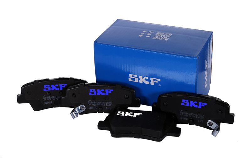 SKF VKBP90174A Комплект гальмівних накладок, дискове гальмо