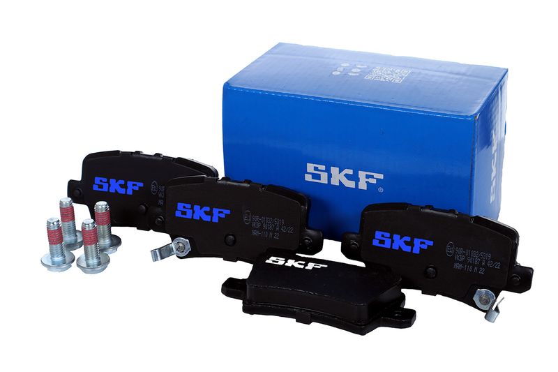 SKF VKBP90187A Комплект гальмівних накладок, дискове гальмо
