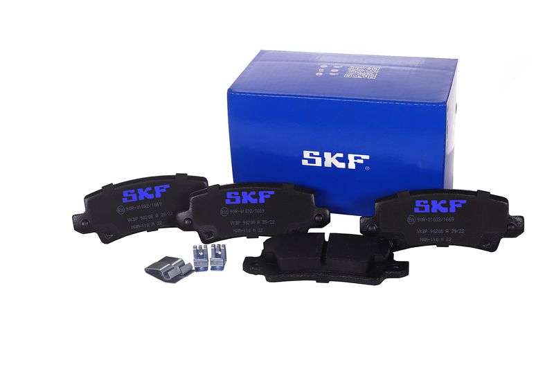 SKF VKBP90208A Комплект гальмівних накладок, дискове гальмо