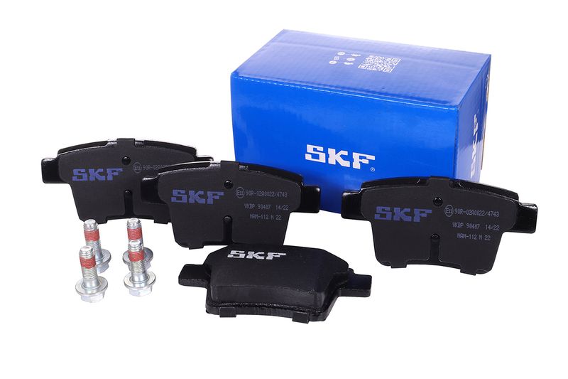 SKF VKBP90407 Комплект гальмівних накладок, дискове гальмо