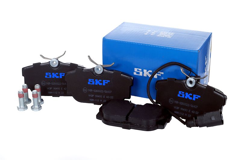 SKF VKBP90493E Комплект гальмівних накладок, дискове гальмо