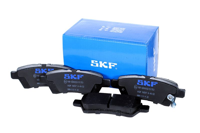 SKF VKBP90597A Комплект гальмівних накладок, дискове гальмо