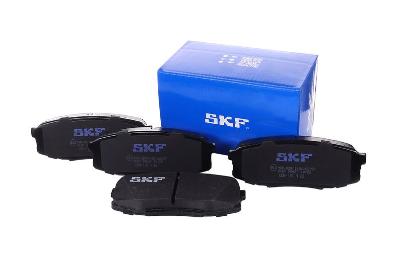 SKF VKBP90627 Комплект гальмівних накладок, дискове гальмо