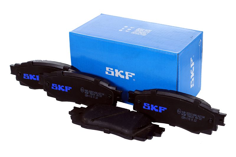 SKF VKBP90630 Комплект гальмівних накладок, дискове гальмо