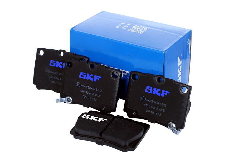 SKF VKBP90640A Комплект гальмівних накладок, дискове гальмо