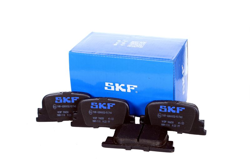 SKF VKBP90658 Комплект гальмівних накладок, дискове гальмо