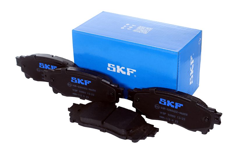 SKF VKBP90980 Комплект гальмівних накладок, дискове гальмо