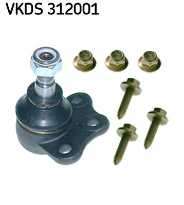 SKF VKDS312001 Опора кульова (передня) Fiat Doblo 01- (під уклоном)