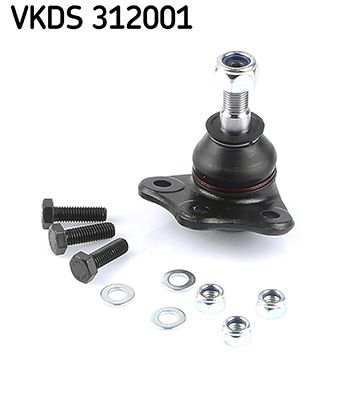 SKF VKDS312001 Опора кульова (передня) Fiat Doblo 01- (під уклоном)