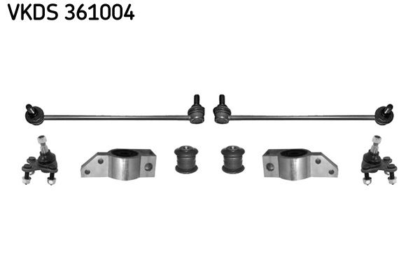 SKF VKDS361004 Ремкомплект важеля (переднього) Audi A3 03-12/Skoda Octavia 04-13/VW Golf IV 03-12