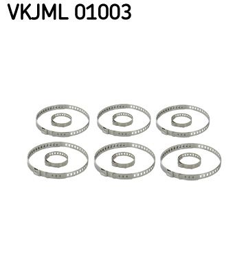 SKF VKJML 01003 Набір хомутів стрічкових Ø21-45 мм Ø64-122 мм 12 од.