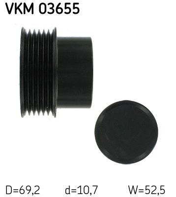 SKF VKM03655 Муфта обгінна генератора