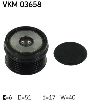 SKF VKM03658 Механізм вільного ходу генератора