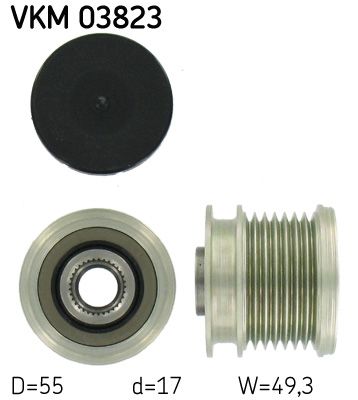 SKF VKM03823 Муфта обгінна генератора (Вир-во SKF)