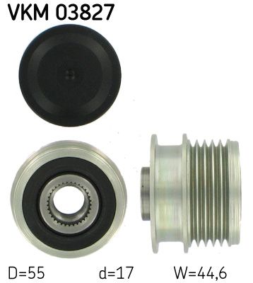 SKF VKM03827 Механізм вільного ходу генератора
