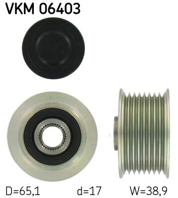 SKF VKM06403 Муфта обгінна генератора (Вир-во SKF)