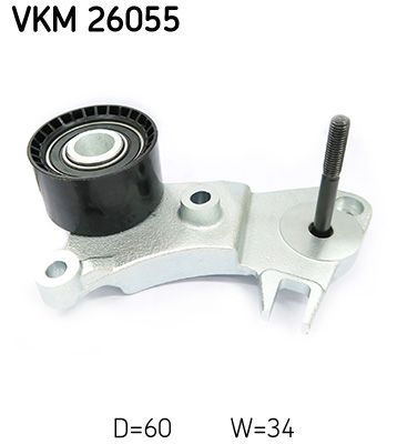SKF VKM26055 Відвідний/напрямний ролик, зубчастий ремінь
