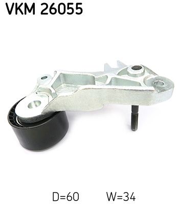 SKF VKM26055 Відвідний/напрямний ролик, зубчастий ремінь