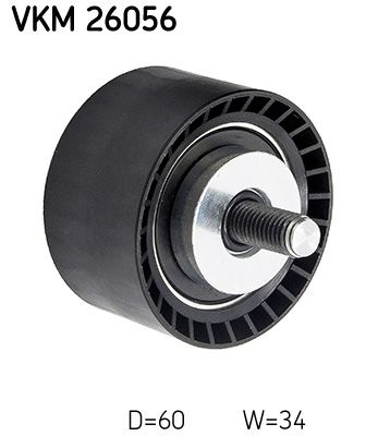 SKF VKM26056 Ролик обвідний ременя ГРМ (Вир-во SKF)