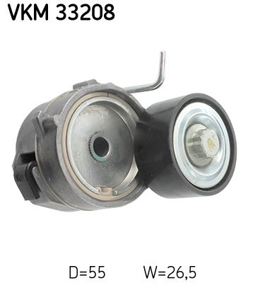 SKF VKM33208 Натяжний пристрій, клиновий ремінь (Вир-во SKF)