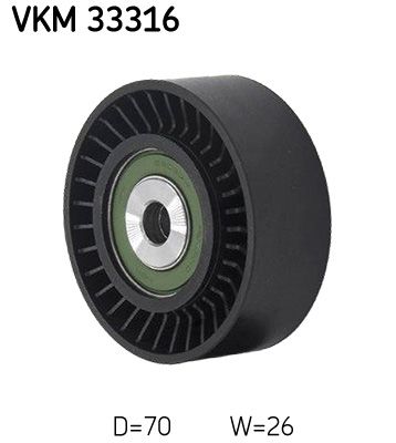 SKF VKM33316 ролик приводного ременя
