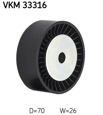 SKF VKM33316 ролик приводного ременя