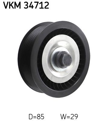 SKF VKM34712 Ролик обвідний поліклінового ременя (Вир-во SKF)
