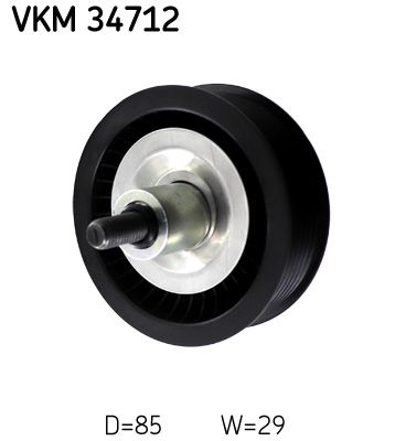 SKF VKM34712 Ролик обвідний поліклінового ременя (Вир-во SKF)