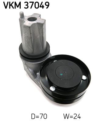 SKF VKM37049 Ролик обвідний поліклінового ременя (Вир-во SKF)