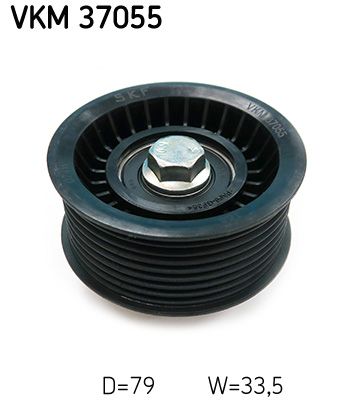 SKF VKM37055 Ролик обвідний поліклінового ременя (Вир-во SKF)